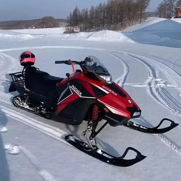 山东瀚雪雪地摩托价格200cc雪地摩托车户外成人雪地摩托