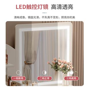 卧室梳妆台纳柜化妆202见详情5新款奢化轻妆台简柜约现代收主卧化