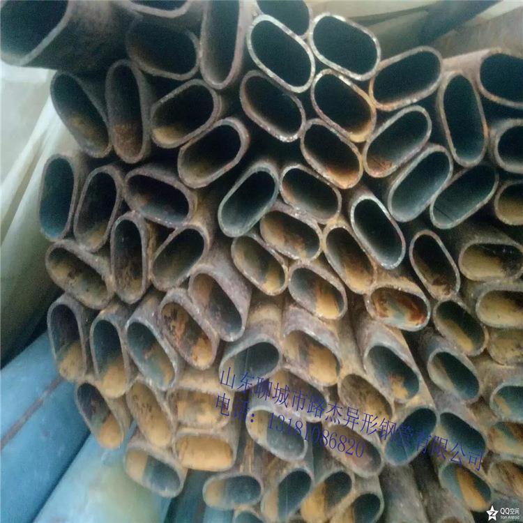 厂家直供大量现货平椭圆管 各种规格 各种材质镀锌平椭圆管