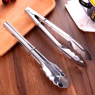 Food tongs, bread tongs, household stainless steel tongs, ki