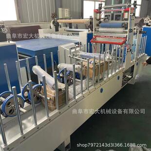 铝型护墙板覆膜贴面机 冷胶pvc膜加热集成墙面线条踢脚线包覆机