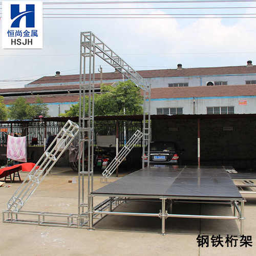 钢铁桁架灯光桁架truss架灯光钢铁桁架舞台龙门架会展钢铁背景架