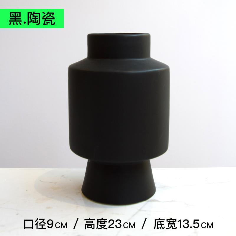 正品LAGOMLAB精选北几何艺陶术瓷花器玻璃插花花瓶件创意欧摆装饰