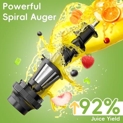 跨境冷压慢磨机卧式原汁机慢榨机慢速果汁机榨汁机Slow Juicer