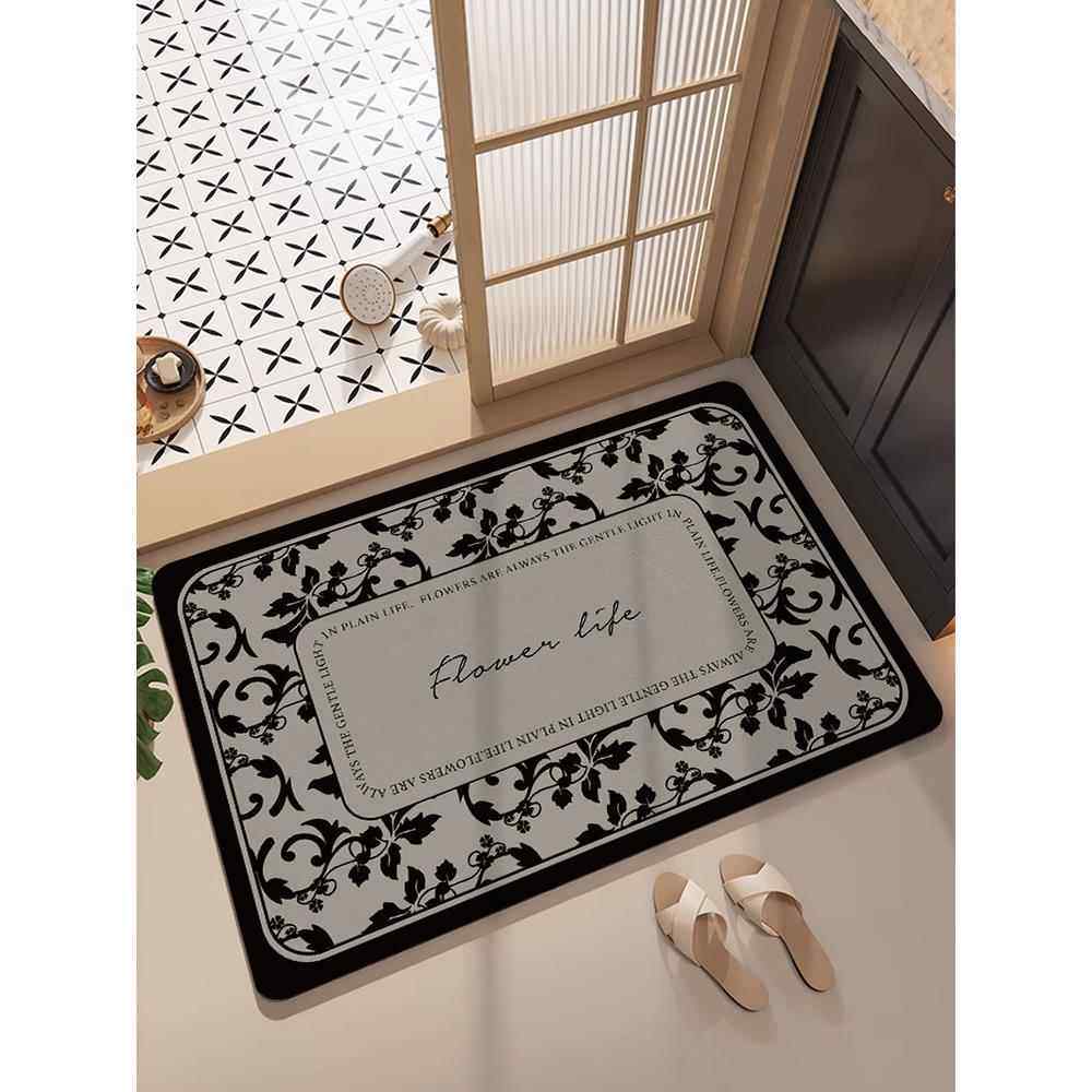 卫生间地垫浴室厕所门口吸水防滑垫速干硅藻泥垫淋浴房脚垫子地毯,个性定制/设计服务/DIY,地毯/地垫定制,淘宝优惠券,粉丝福利购,淘宝优惠卷