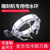 米将军雕刻机喷水环喷雾主轴冷却降温吹气机床数控加工中心环喷嘴