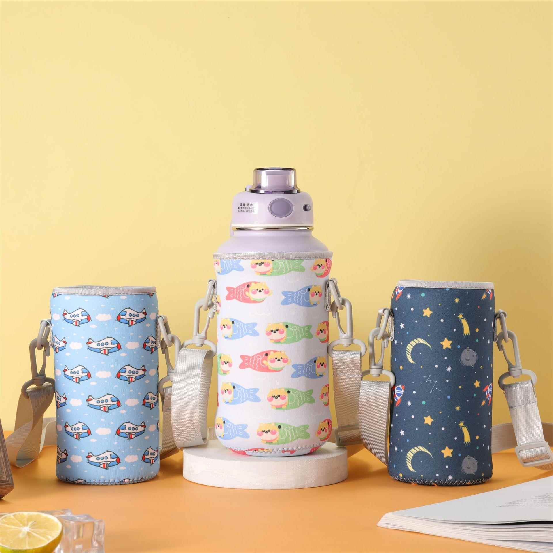 万能小胖墩保温杯950ml杯套通用水杯袋子620毫升防保护套