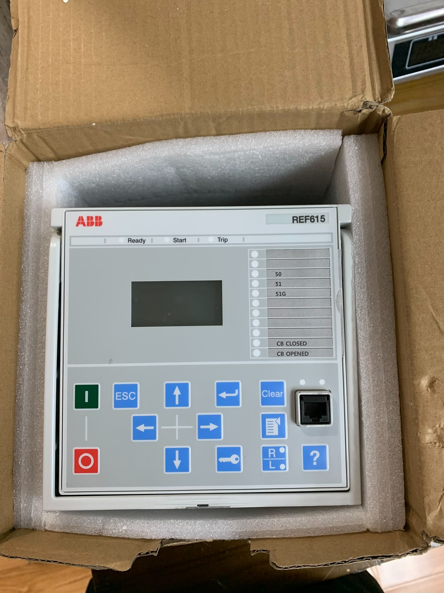 REF615  HBFBABACNDA1ANA11G ABB