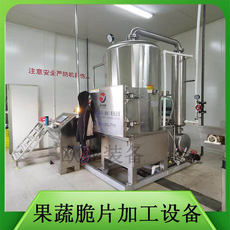 VF秋葵真空油炸机 果蔬脆片加工设备 全自动低温真空油炸锅