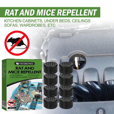 Yegbong Rat Repellent Pellets Rat Eliminator Pellets for Car