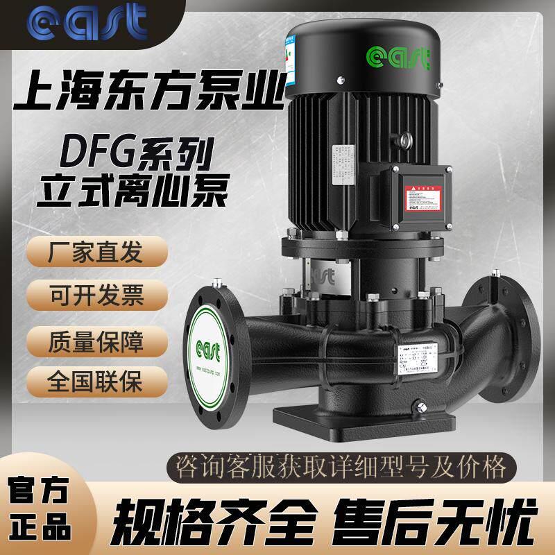 上海东方泵业集团DFG/DFW东方水泵立式离心泵管道泵东方泵业铸铁