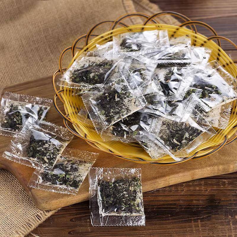 新货紫菜汤料冲泡即食小包袋装100包 紫菜调料包虾皮干货象山海鲜