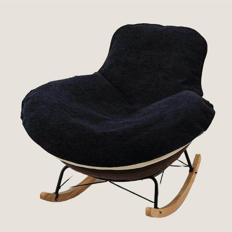 网红龙虾摇椅单人沙发垫单个椅子替换套罩盖布摇椅懒人躺椅垫坐垫