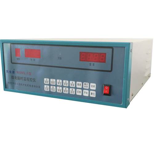 WSWK-5型微电脑时温控制仪单片机时温程控仪马弗炉温度控制器