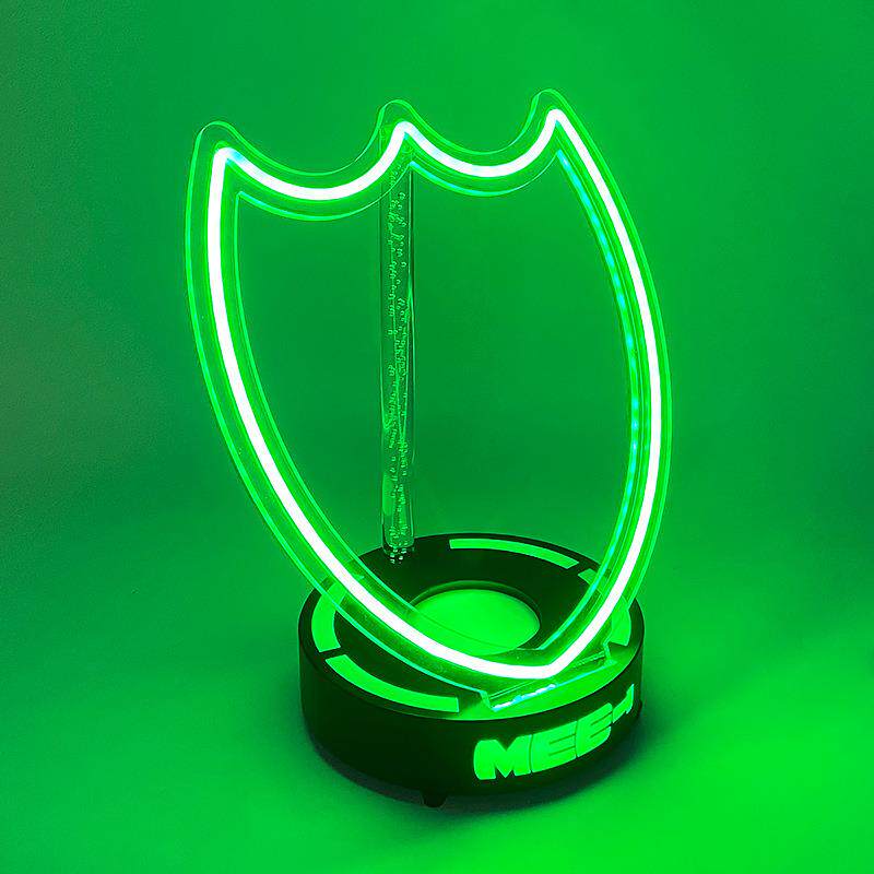 酒吧发光黑桃A酒座金属底座展示酒架KTV香槟摆台装饰架夜店上酒架