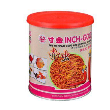 寸金赤虫冻干活饵热带鱼金鱼赤虫鱼饲料小型热带观赏鱼饲料