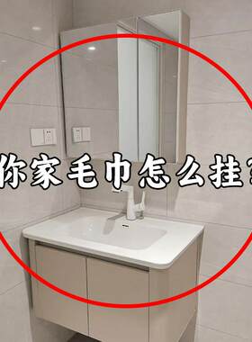 2026新款尼格斯你家毛巾怎么挂？吸盘毛巾架卫生间免打孔壁微波炉