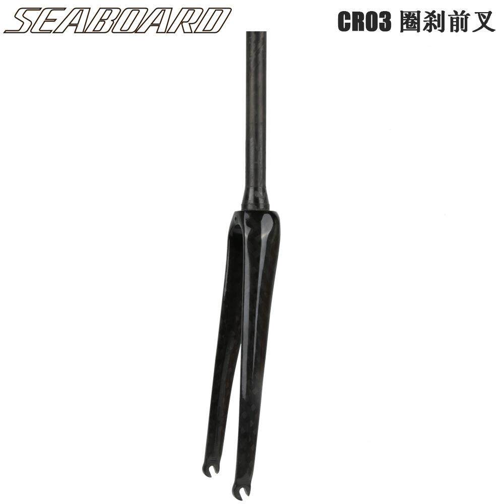 SEABOARO云岸海啸CR03.CX05.CX07碟刹桶轴越野Gravel公路车碳前叉
