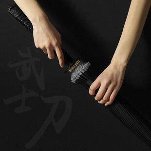 *摩托车武士伞晴雨伞两用创意长柄雨伞男学生双人刀伞剑伞个性动