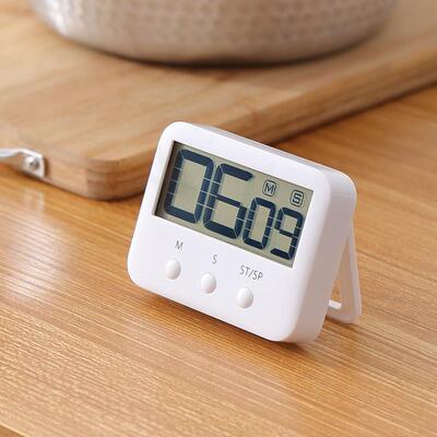 厨房倒计时器定时器学生提醒器儿童学习电子秒表钟考研做题静音AI