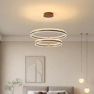 客厅吊灯上下现发光高NYY亮度百搭餐厅灯大代简约圆吊形轻奢厅吊