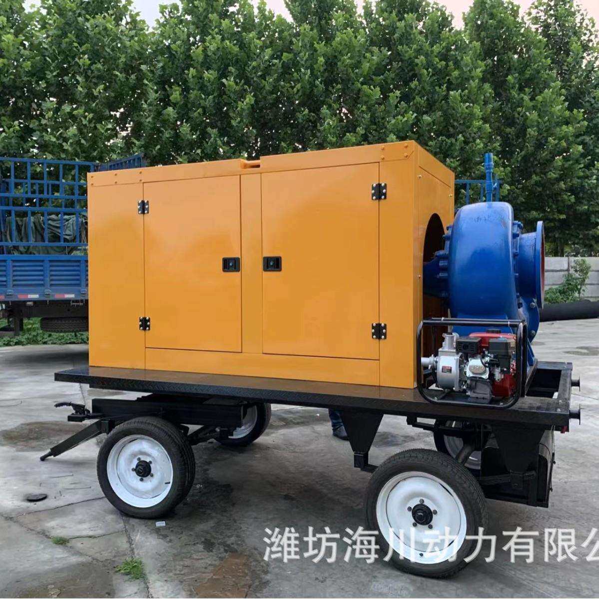 大水量 防洪 防汛 应急 排涝 柴油机水泵 混流泵移动泵车
