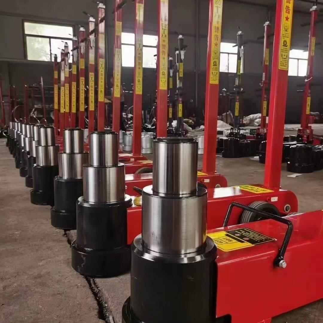 《新款》卧式气动液压千斤顶50T-120T汽修专用气动千斤顶