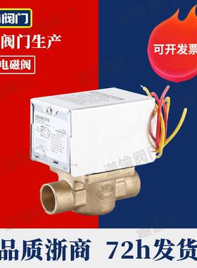 8043E1012黄铜电磁阀 直动式二通电磁阀zone valve 24V