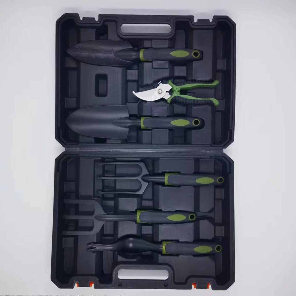 箱印花工具种菜套装五金种花吹塑工具箱家用铲子铝合金剪刀