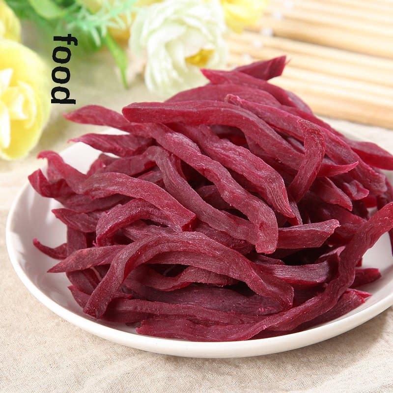 广大园红薯干炸薯条紫红薯条莲城特产红薯干原装软条红薯干