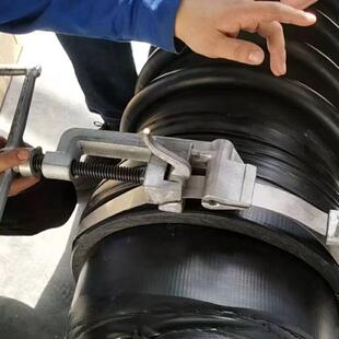 克拉管紧涨紧器紧固器拉紧器夹紧缩塑管管口拉紧器专用工晟安森具