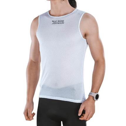 高档西骑者骑背行心吸排汗衫透气车汗内衣男公路车自行打底衫无袖