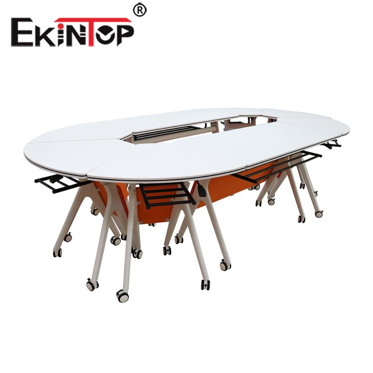 折叠会议培训桌合椅组KT-GF70-条长桌折学生课桌椅可移动叠培训会