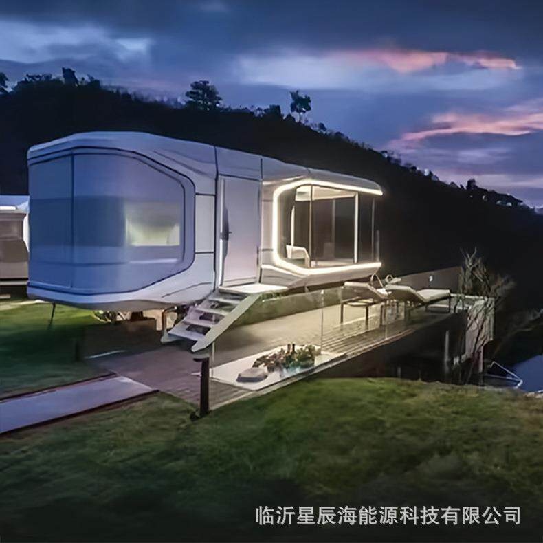 太空舱民宿旅游景区客房三亚海边观景房露营户外阳光房网红星空房