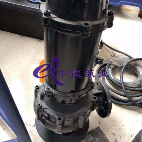 中恒泵业直销QW80-60-50-22潜水式排污泵污水泵移动立式无堵塞