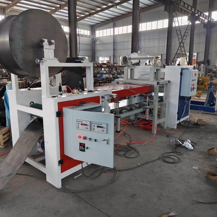 金属卷小型贴面机设备PUR胶皮垫片复合机 封边木条热胶通用覆膜机
