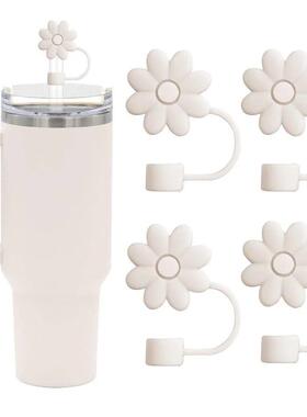 Flower Straw Covers Toppers for Cups 30&40 Oz Tumble