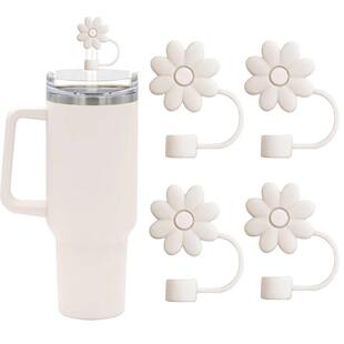 Flower Straw Covers Toppers for Cups 30&40 Oz Tumble