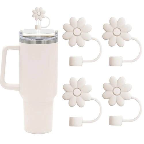 Flower Straw Covers Toppers for Cups 30&40 Oz Tumble