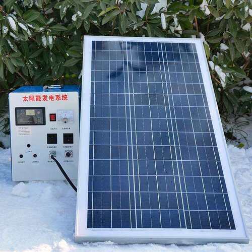 3000W太阳能发电储能系统锂电一体机 户外家用全套太阳能发电板
