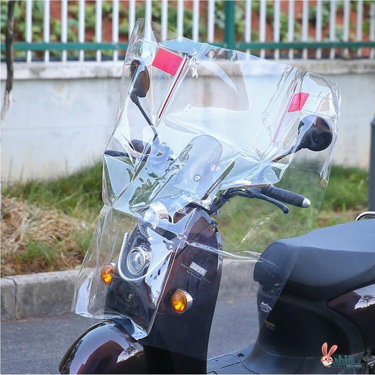 电动车挡风板摩托车挡风神器透明加高宽电瓶车前挡雨防风板挡风罩