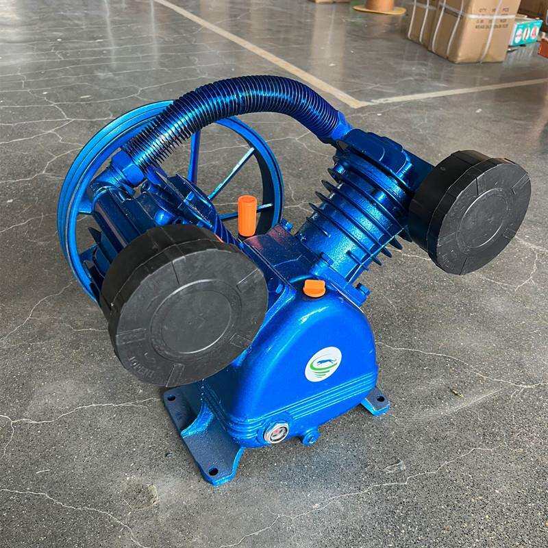 空压机配件大全机头双缸三缸气泵机头泵头0.6/8空气压缩机泵头