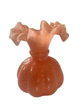 彩色手工琉璃花瓶轻奢摆件现代简约客厅餐桌可水培花器装饰品