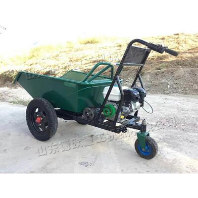 小型手扶搬运车 建筑工程水泥混凝土运输车 农用蔬果载运机