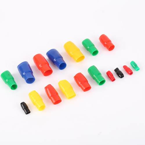 胶套橡胶ALO套PV透明护螺纹保套帽螺丝U型塑料堵头绝缘浸C管塑护