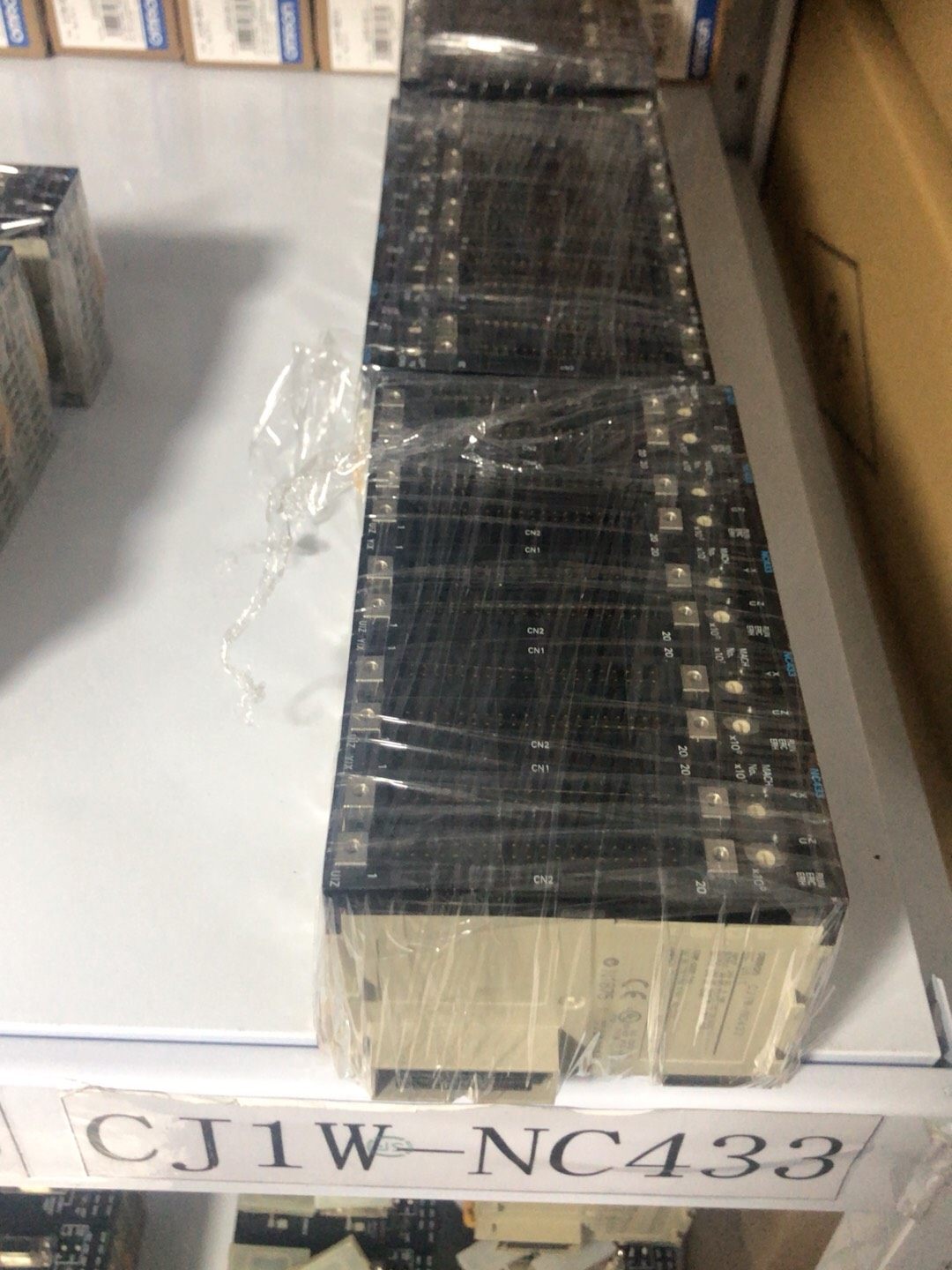 欧姆龙模拟量模块CJ1W-NC433，数量15PCS，成色充