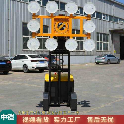 中铠玻璃吸盘车 小型移动升降玻璃搬运车 吸盘机械臂吸盘式