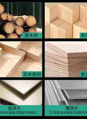 工台锯三相工业木级推台OHT锯3K家W4KW圆柴盘锯台式锯用锯靠山工