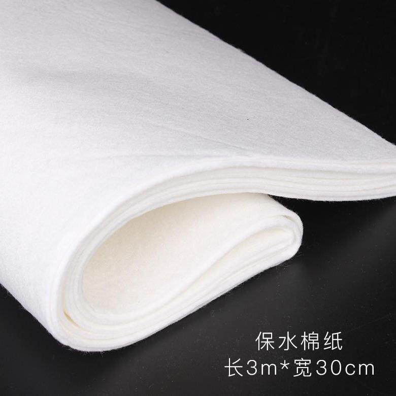 鲜花保湿棉3米吸水棉纸鲜花速递保湿材料花束保鲜花店用品