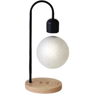 月球学习小简约灯浮摆件触摸式吸悬浮磁浮灯摆件月创意卧室球台夜